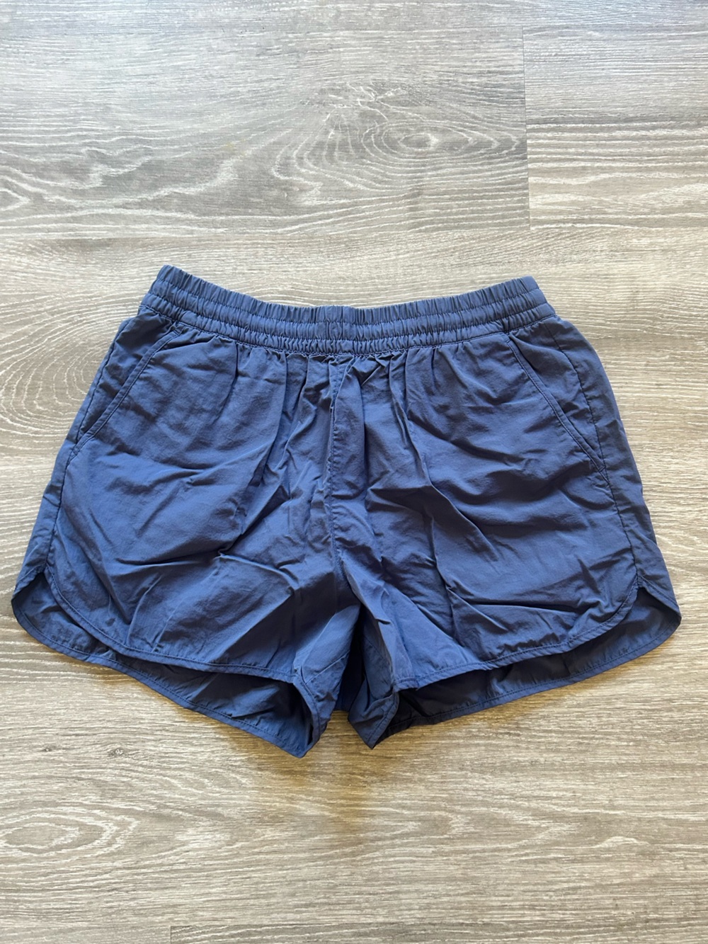 Roots Navy Drawstring Athletic Shorts